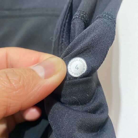NEW Lululemon Tech Fleece High-Rise Running Tight 28" Black Water Repellent - Picture 7 of 7